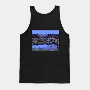 Lagoon at Moonlight Tank Top